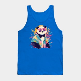 cool panda Tank Top